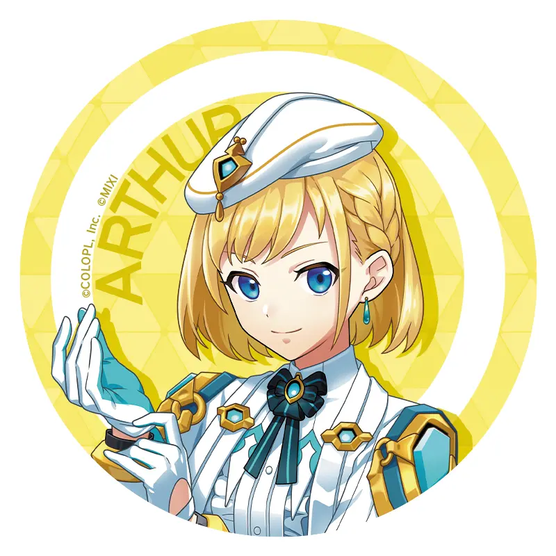 キャラクター缶バッジ アーサー