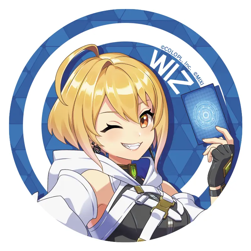 キャラクター缶バッジ ウィズ