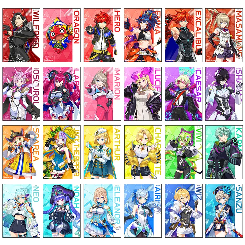 キャラクターランダムブロマイド 全24種